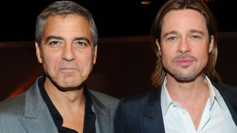 Джордж Клуни и Брад Пит зарязаха съпругите си