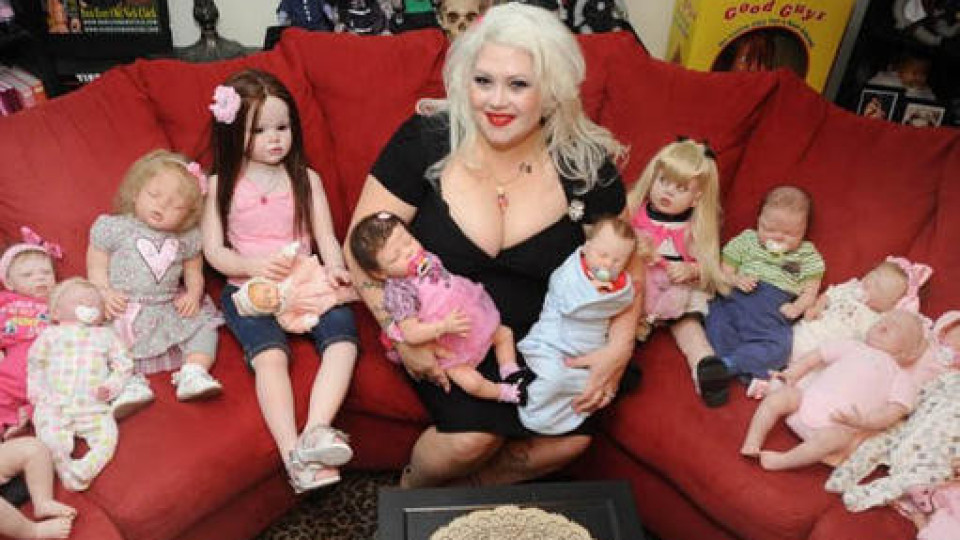 Вижте жената, която има 500 зловещи деца!