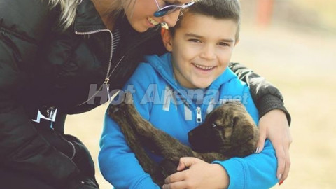Валери младши приюти кученце, трогна аудиторията!