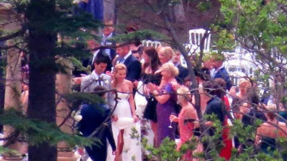 Новак Джокович и Йелена вдигнаха сватбата на годината (Снимки)