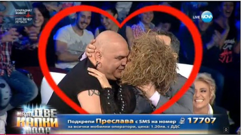 Като две капки вода: Рачков плаче, Фънки целува Преслава (Емоции разтърсиха шоуто)