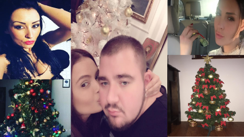 Джена и Mария се фукат с приказни елхи за Коледа (Вижте в какъв лукс чакат празника)