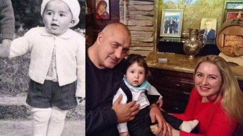 Бойко-младши бие Старши по инат! Какво бъдеще предвещават на внучето на премиера?