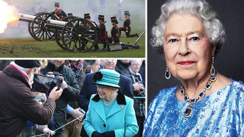 Сапфиреният юбилей на кралица Елизабет мина и без нея! (Снимки от тържествата)