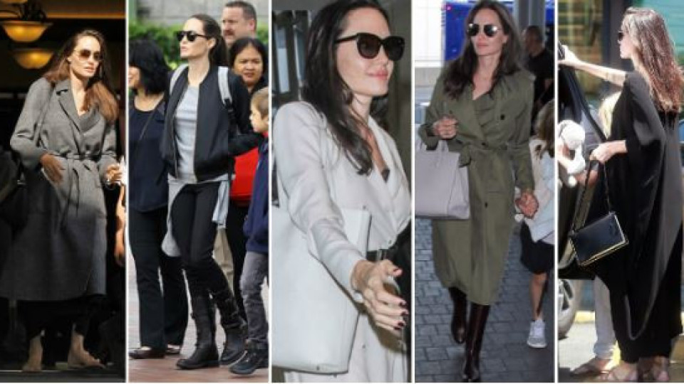 Анджелина Джоли шокира с палто на 40 градуса! Вижте защо ходи все навлечена