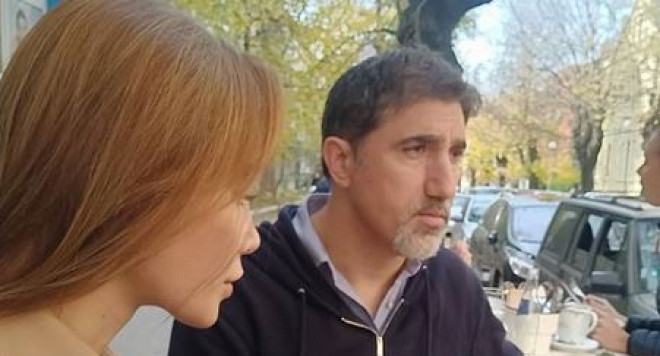Башар Рахал празнува РД с любовницата