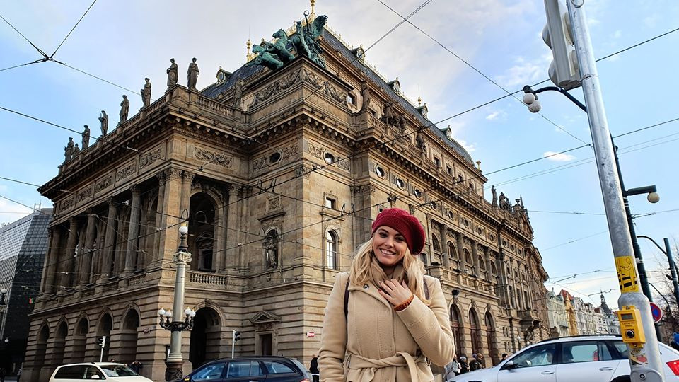 Ева Веселинова възхитена от Прага