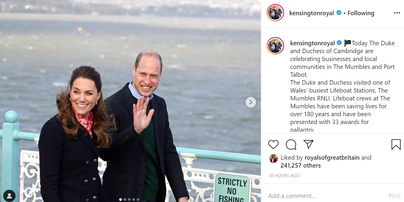 Кейт Мидълтън се извини на дете за облеклото си сн. Инстаграм/ kensingtonroyal