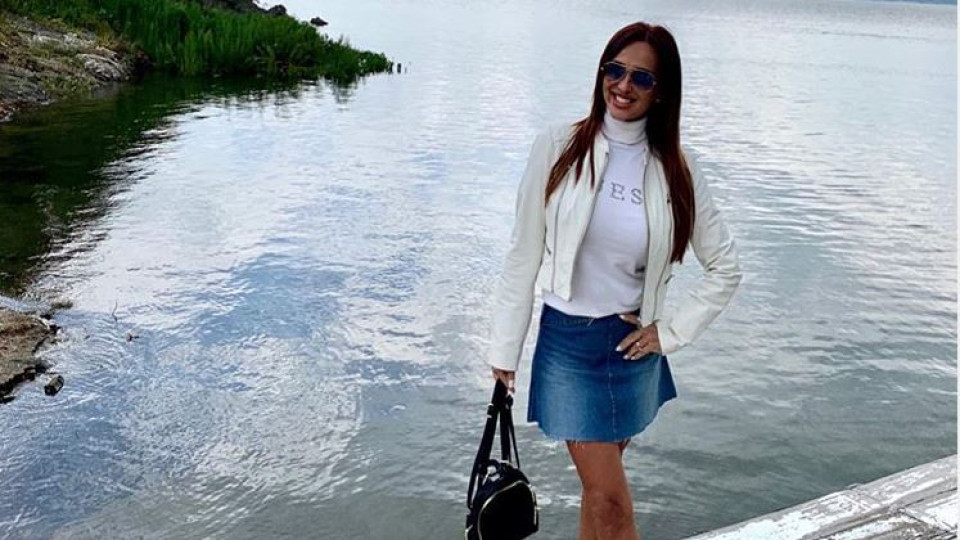 След провала с годежа: Глория се отдаде на воден релакс!