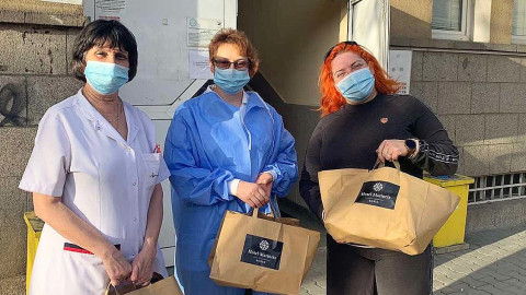 Marinela Hotel with a huge gesture charity - helps the families of first line doctors, who died of Covid-19
