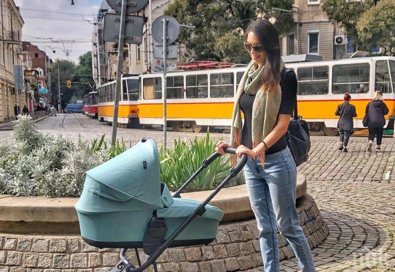 Луиза Григорова вече не крие сина си Бран