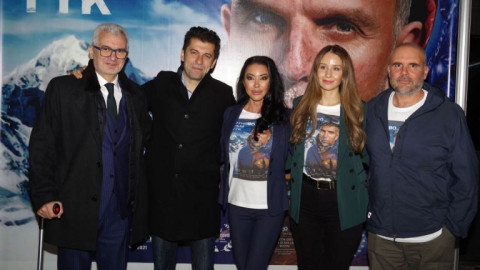 AT THE TOP FOREVER! More than 700 people honored the double premiere of "I'm Here Again" dedicated to the climber Boyan Petrov