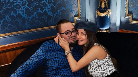 Светлана Гущерова кръщава третия наследник на мъжа си
