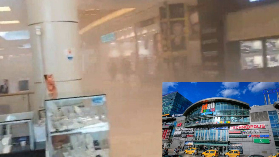 Отровни пушеци обгърнаха София! Какви са версиите за пожара в The Mall?