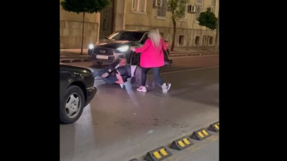 Невиждан екшън в центъра на София с украински бежанец (ВИДЕО)