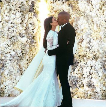 Ким Кардашиян Kim Kardashian спретна сватбата на годината
