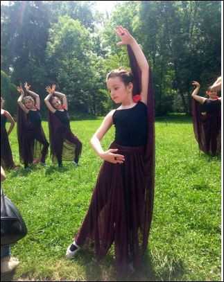 Ава на Вихра стана балерина