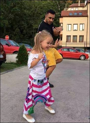 Принцесата на Коцето и Надя вече се изявява и като танцьорка