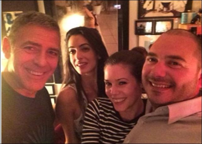 Джордж Клуни и Амал Аламудин все по-близки със семейството на Дарина