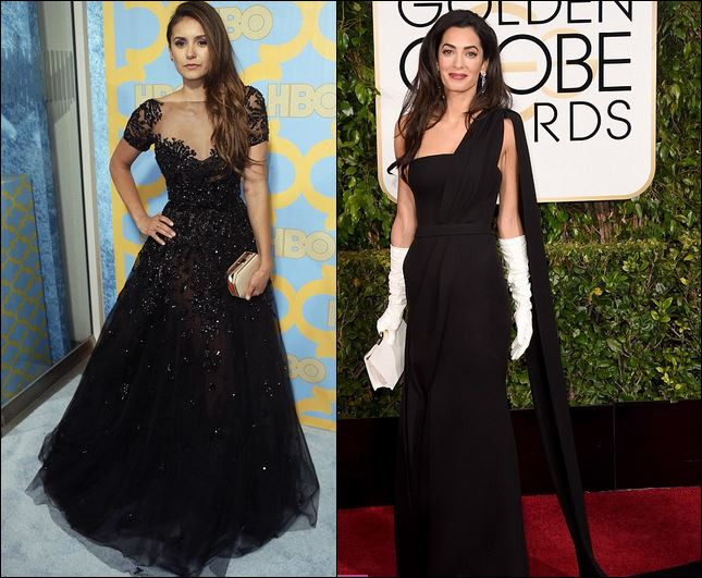 Нина Добрев и Амал Клуни най-стилни на наградите Golden Globes