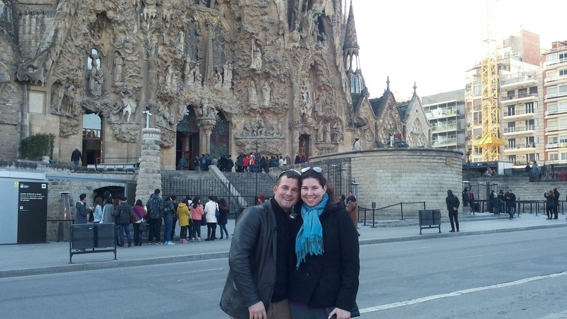 Женени от пръв поглед Антония и Атанас в Барселона