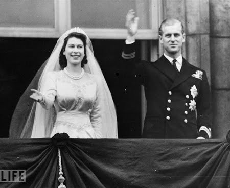Красивата кралска сватба на кралица Елизабет Втора и принц Филип