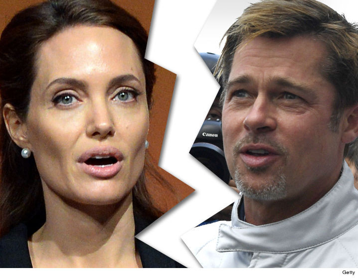 Анджелина Джоли и Брад Пит вече гледат в съвсем различни посоки