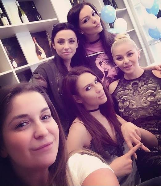 Галена за първи път след раждането