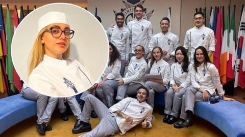 Секси готвачка не успя в „Хелс Китчън“!Но учи в най-престижната кулинарна академия (Горещи снимки)