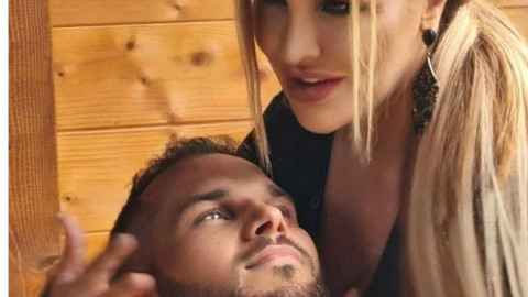 Направо блести: Рени в прегръдките на ново гадже (СНИМКА)