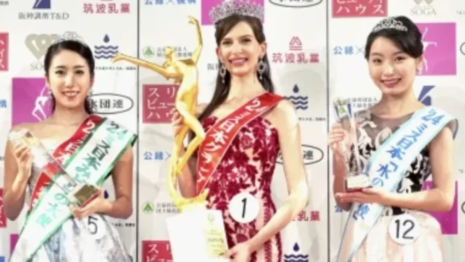 Украинката Мис Япония сдаде короната след скандала