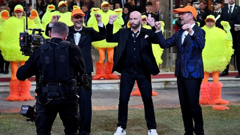 Джон Траволта се отрече от патешкия си танц на „Сан Ремо"