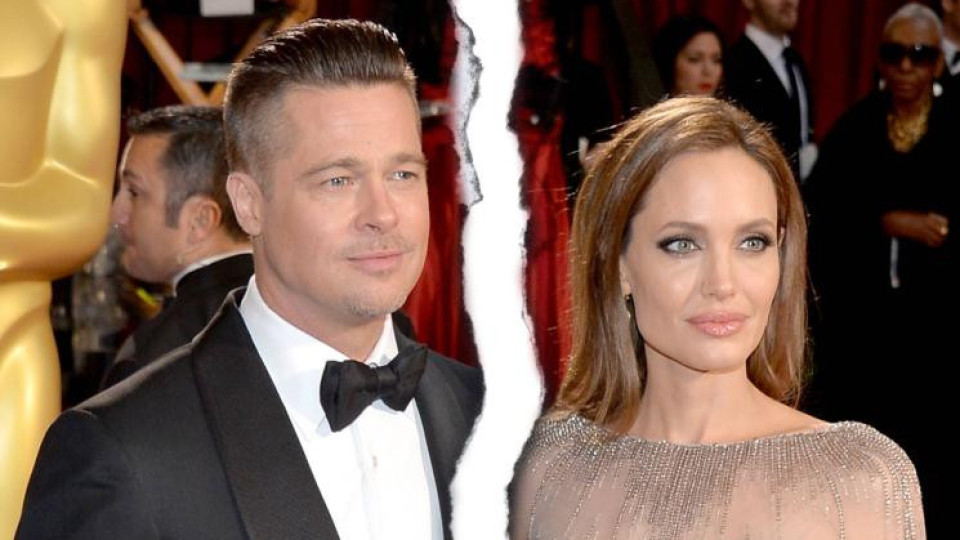 Брад Пит удари Анджелина под кръста!