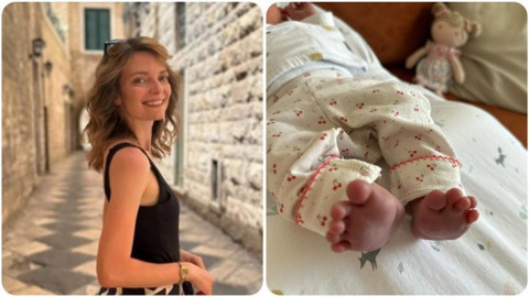 Радост в дома на Нора Шопова: Роди се малката Магдалена