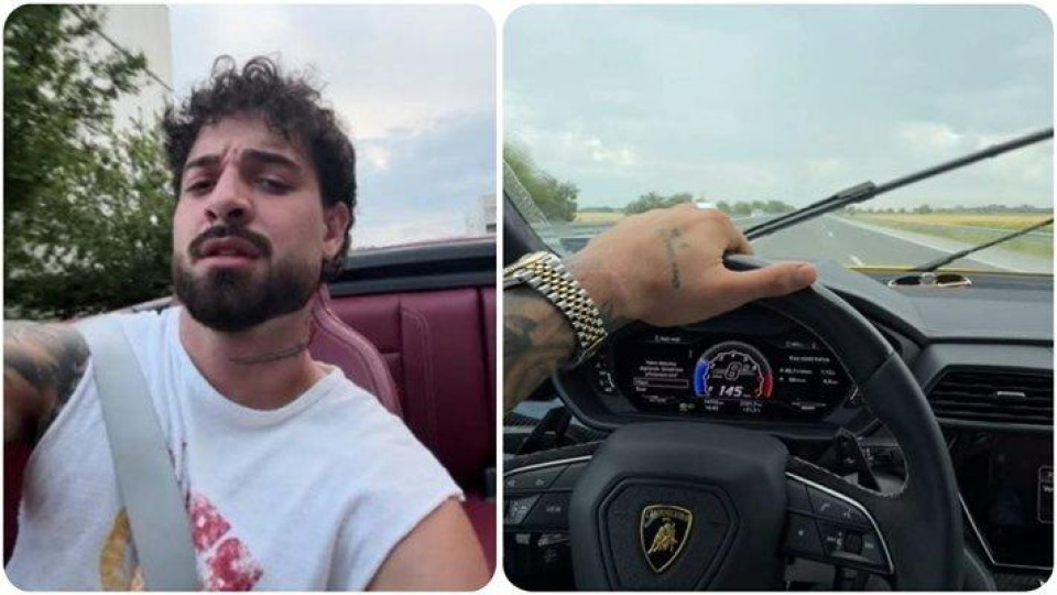 В мрежата изригнаха: Недосегаем ли е Емрах Стораро? Фучи с колата и се подиграва на закона